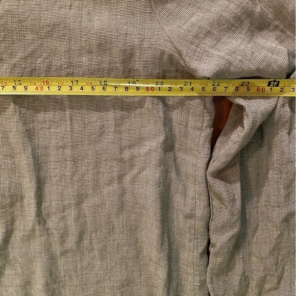 Perch By Blu Pepper Popover Shirt Olive Green Roll Tab Sleeve Women's Size 2XL - Picture 5 of 8